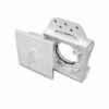 Drainvac- Eurovalve mounting bracket with plaster guard